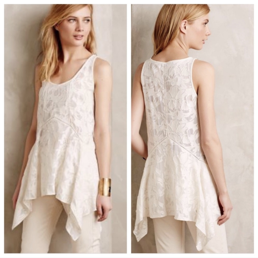 Anthropologie Vanessa Virginia Lace Tank